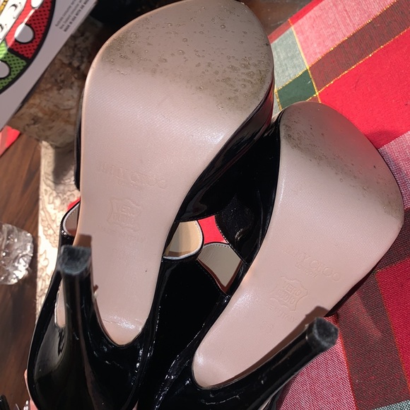 Jimmy Choo Patent Leather Lagoon Heels size 36 - Picture 7 of 16